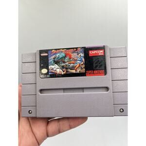 Street Fighter II (Super Nintendo, SNES) - Authentic, Tested - Fast Shipping